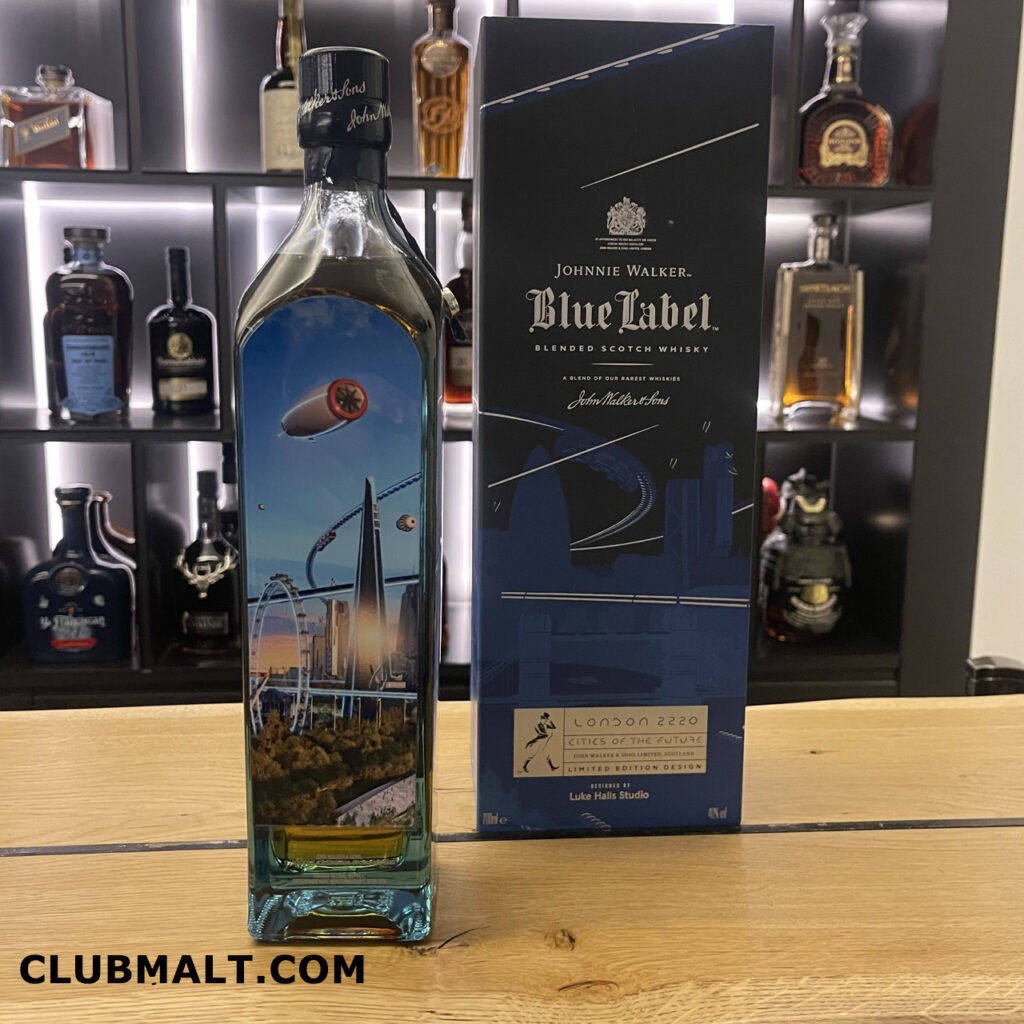 Johnnie Walker Blue Label City Of Future London Cl Club Malt