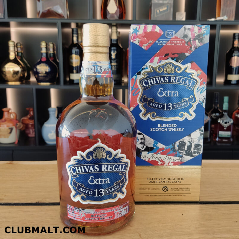 CHIVAS REGAL EXTRA AMERICAN RYE CASKS 13Y 1L