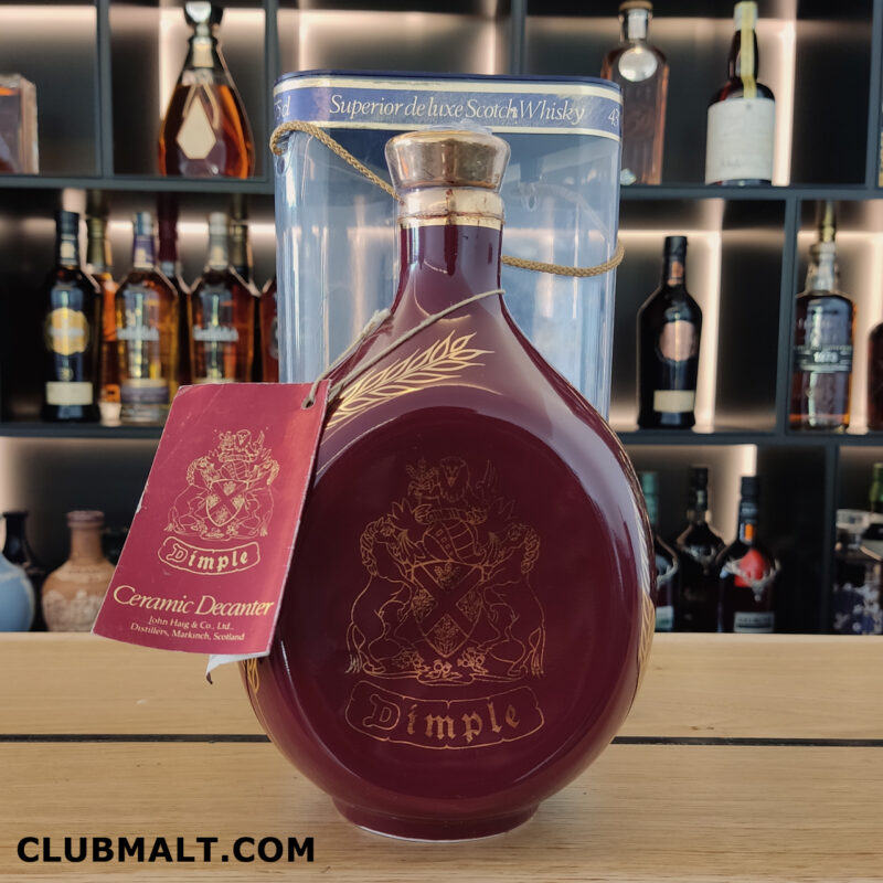 DIMPLE SUPERIOR DE LUXE RED DECANTER 75CL