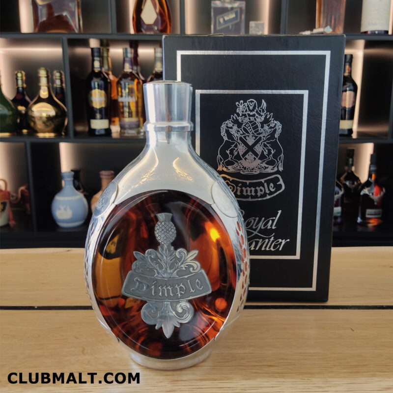 DIMPLE ROYAL DECANTER 75CL