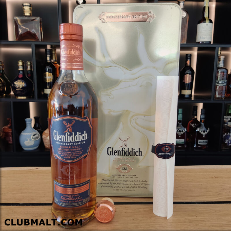 GLENFIDDICH 125TH ANNIVERSARY EDITION 70CL