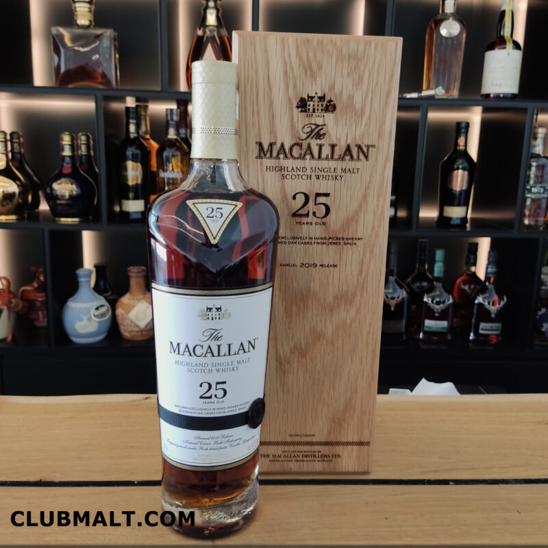 Macallan 25Y Sherry 2018 70CL