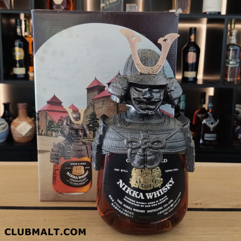 Nikka Whisky Japan steel samurai 75CL