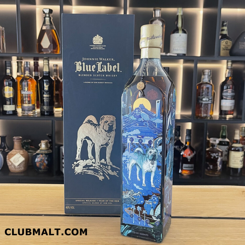 Johnnie Walker Blue Label Year Of The Dog 75CL CLUB MALT