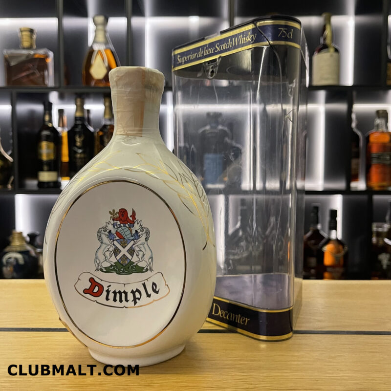 DIMPLE SUPERIOR DE LUXE WHITE DECANTER 75CL