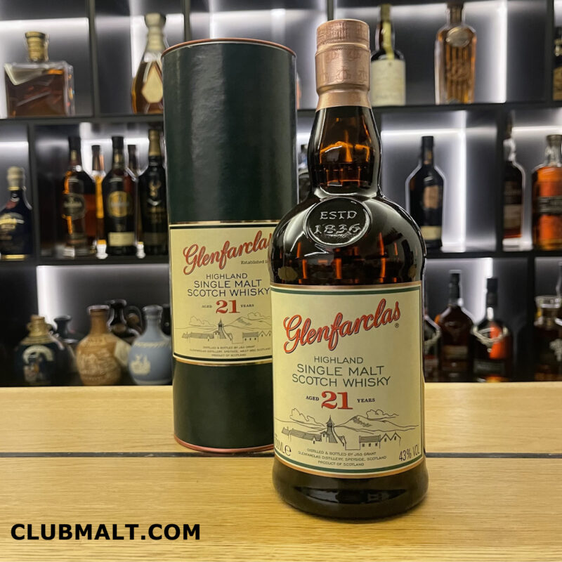 GLENFARCLAS HIGHLAND SCOTCH WHISKY 21Y 70CL