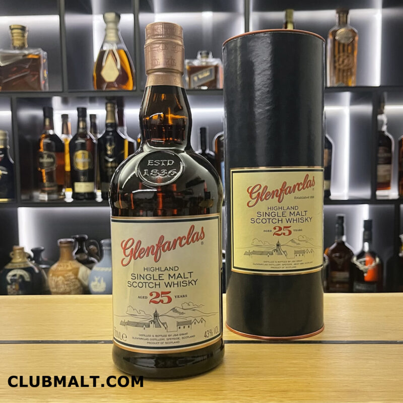 GLENFARCLAS HIGHLAND SCOTCH WHISKY 25Y 70CL