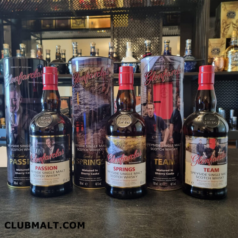 GLENFARCLAS THE LEGEND OF SPEYSIDE SET 70CL