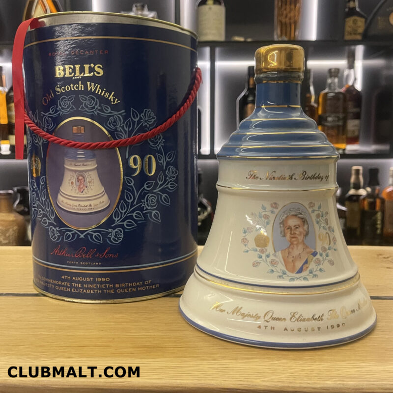 BELL'S HER MAJESTY'S 90TH BIRTHDAY 75CL