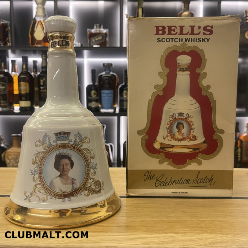 BELL'S HER MAJESTY'S 60TH BIRTHDAY 75CL