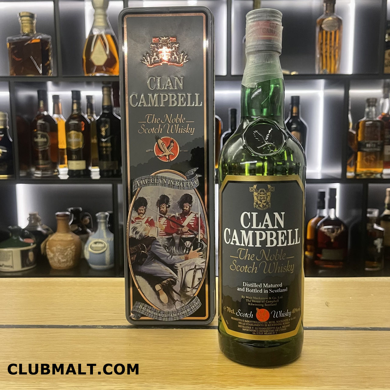 Clan Campbell The Noble Scotch Whisky 70CL - CLUB MALT