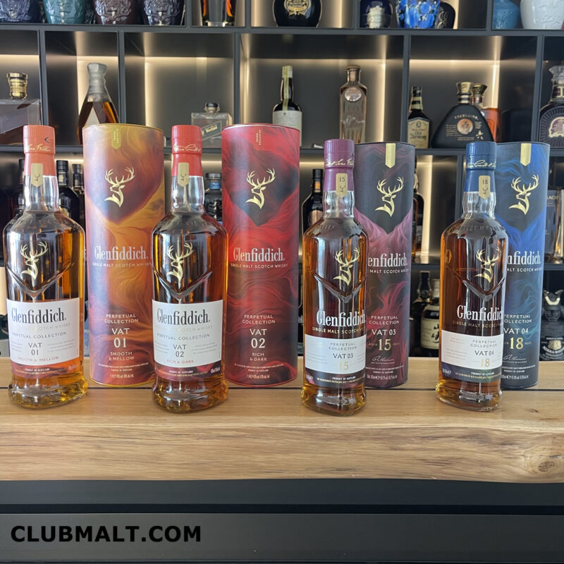 GLENFIDDICH PERPETUAL COLLECTION SET