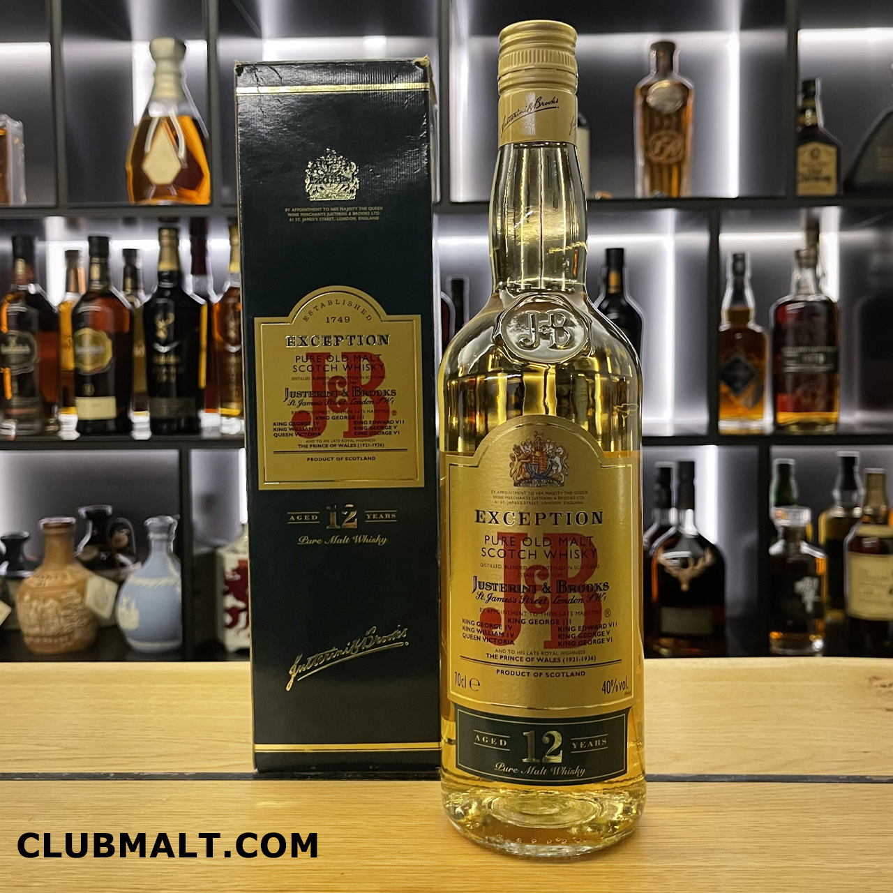 J&B Exception 70CL - CLUB MALT