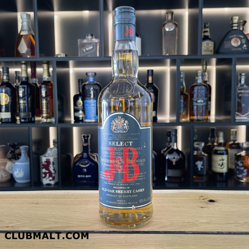 J&B Select Oak Sherry Casks 70CL