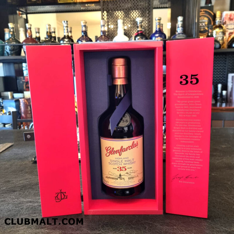 GLENFARCLAS HIGHLAND SCOTCH WHISKY 35Y 75CL