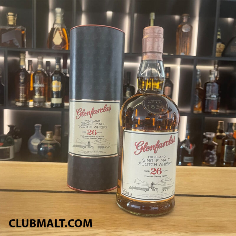 GLENFARCLAS HIGHLAND SCOTCH WHISKY 26Y 70CL