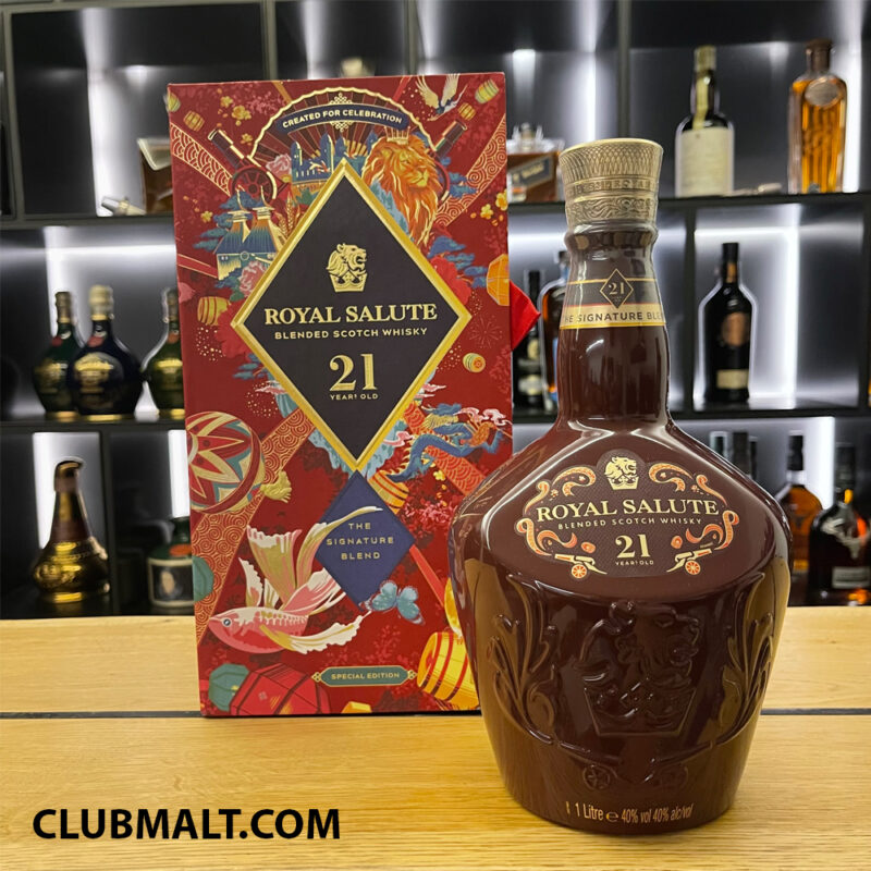 ROYAL SALUTE THE SIGNATURE BLEND 21Y 1L