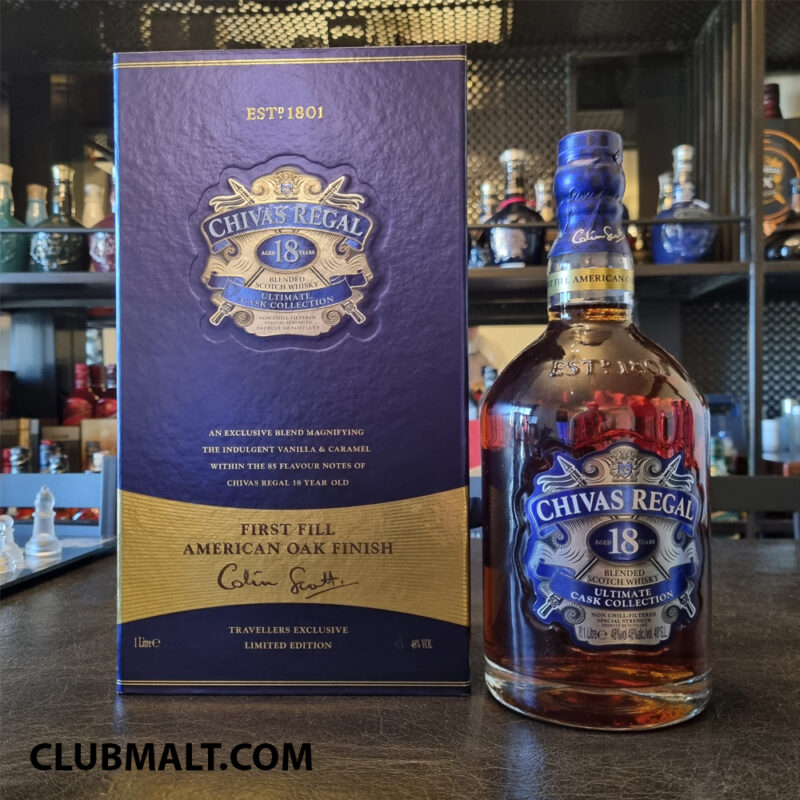 CHIVAS REGAL 18Y AMERICAN OAK 1L