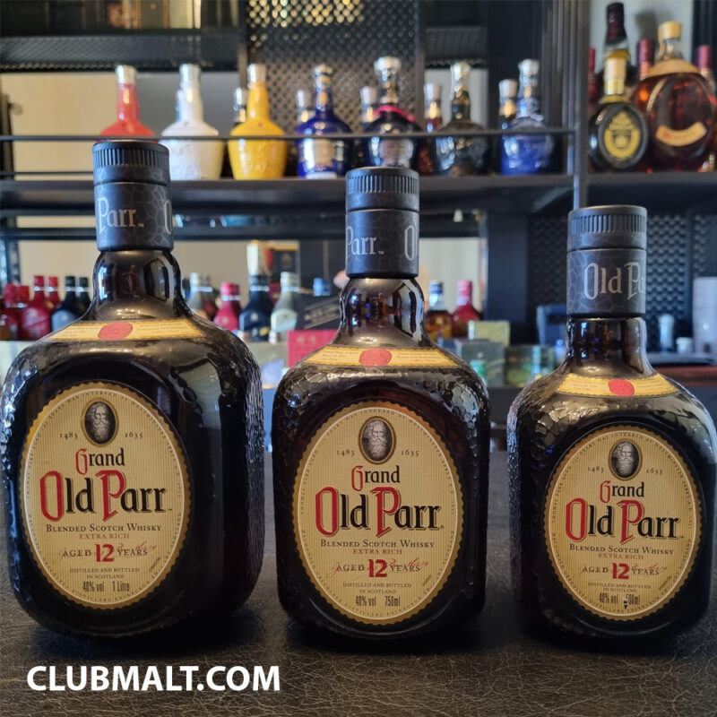 OLD PARR SET 12Y 75CL (Without Box)