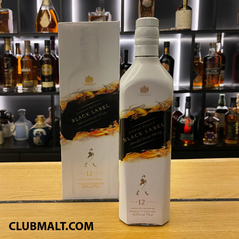 JOHNNIE WALKER BLACK LABEL WHITE SHADOW 12Y 75CL