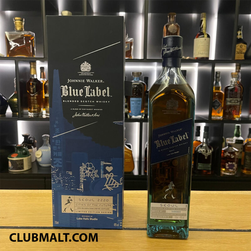 JOHNNIE WALKER BLUE LABEL SEOUL EDITION 75CL