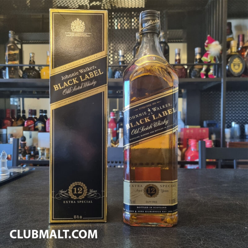 JOHNNIE WALKER BLACK LABEL OLD EDITION 12Y 75-93CL