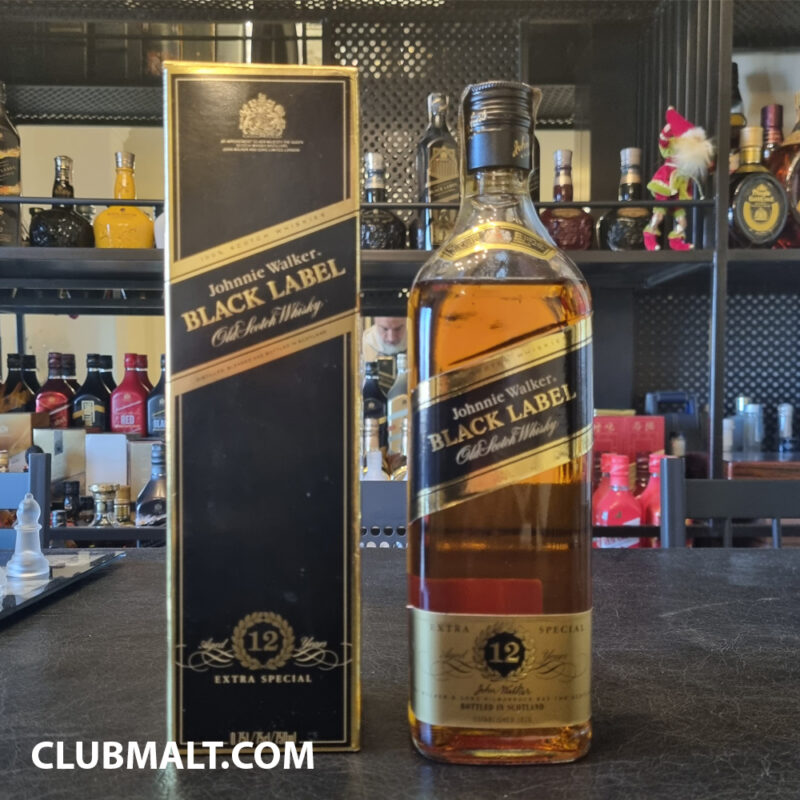 JOHNNIE WALKER BLACK LABEL OLD EDITION 12Y 75CL