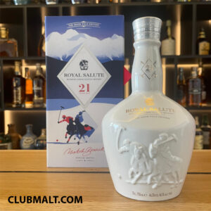 ROYAL SALUTE 21Y THE SNOW POLO EDITION 70CL: