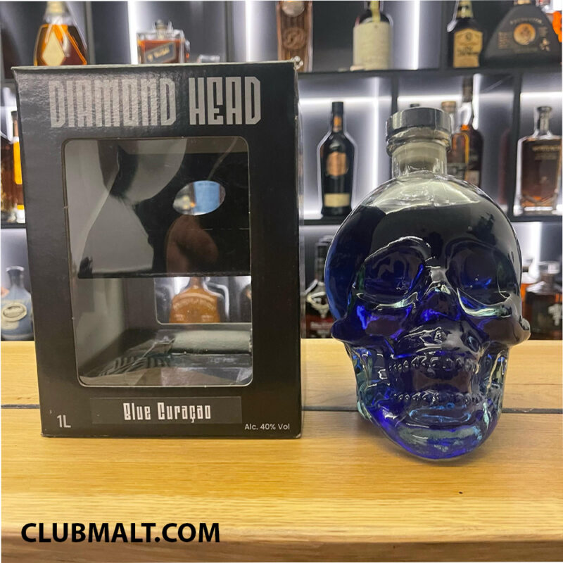 VODKA DIAMOND HEAD - BLUE CURAÇAO 1L