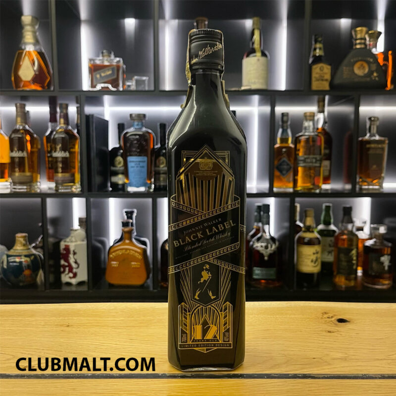 JOHNNIE WALKER BLACK LABEL ART DECO 70CL