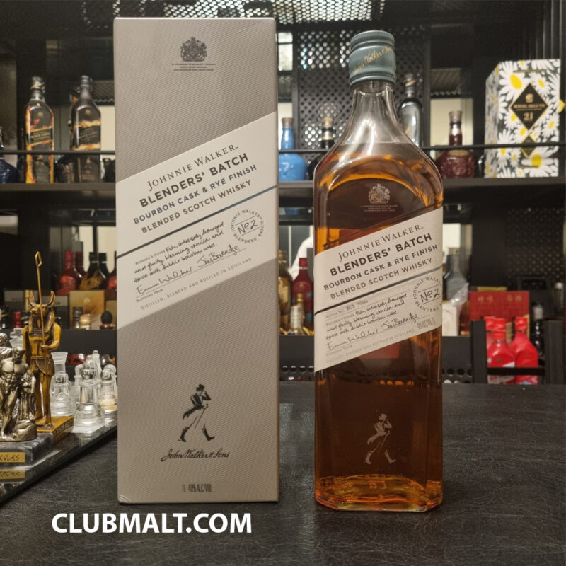 JOHNNIE WALKER BLENDERS BATCH BOURBON CASK&RYE FINISH #2 1L