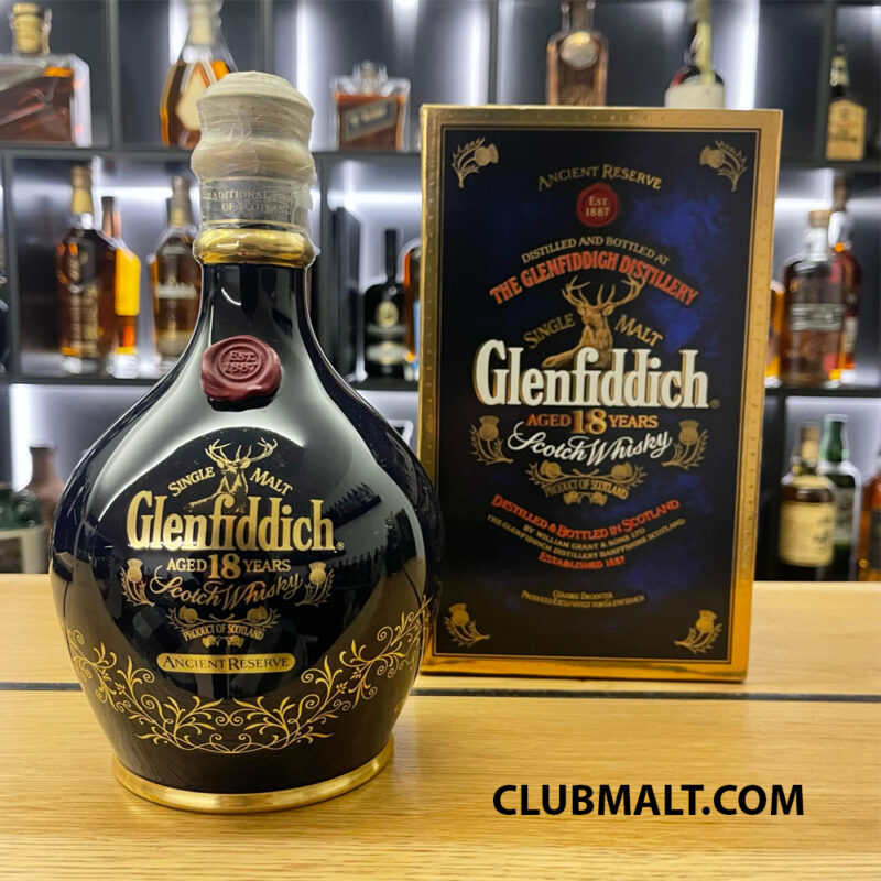 GLENFIDDICH ANCIENT RESERVE BLUE 18Y 75CL