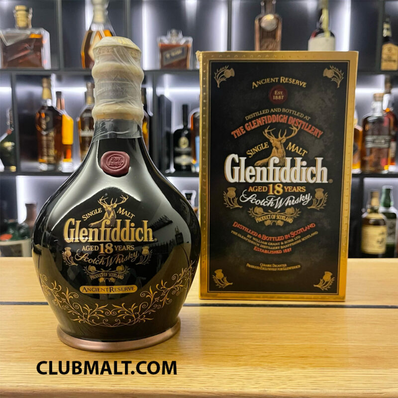 GLENFIDDICH ANCIENT RESERVE BLACK 18Y 75CL