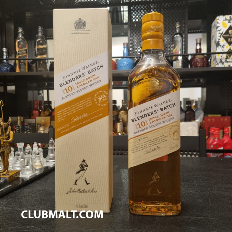 JOHNNIE WALKER BLENDERS BATCH TRIPLE GRAIN AMERICAN OAK #3 75CL