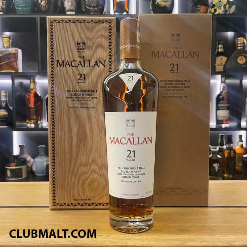 THE MACALLAN 21Y COLOUR COLLECTION 70CL