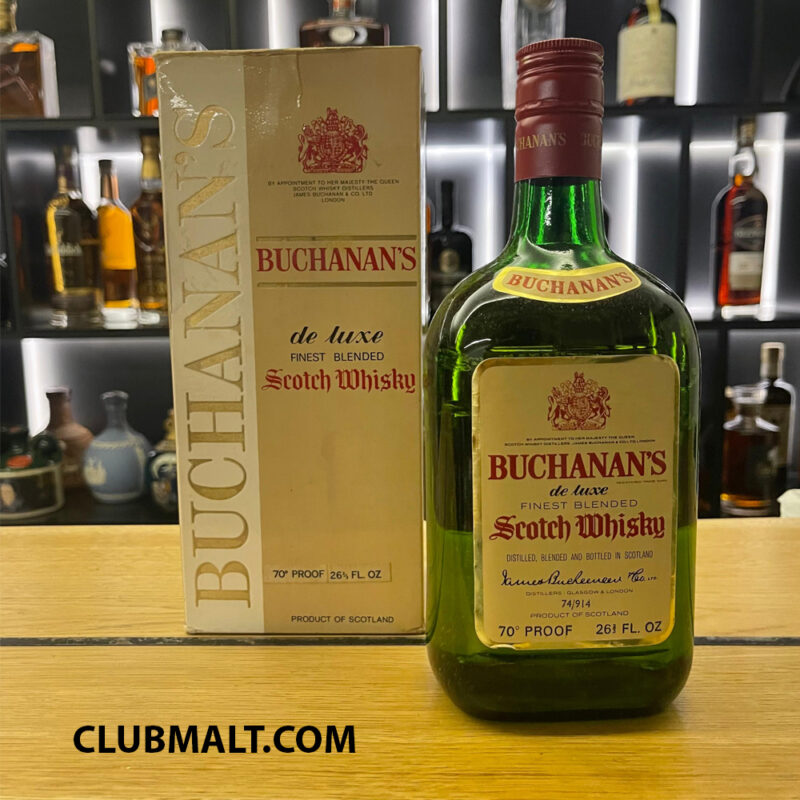 BUCHANAN'S DE LUXE FINEST BLENDED 75CL