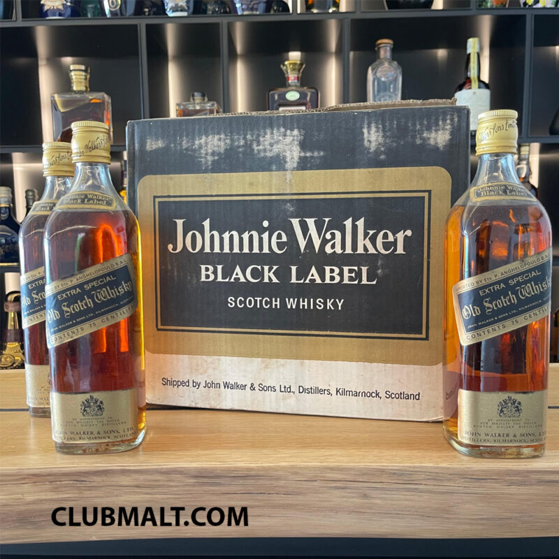 JJOHNNIE WALKER BLACK LABEL 12Y SUPER VINTAGE EDITION 75CL (PRICE PER BOTTLE)