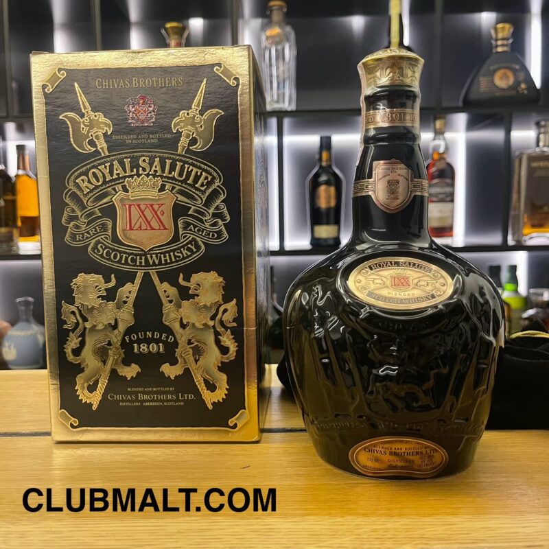 ROYAL SALUTE LXX BLENDED 21Y 70CL