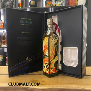 JOHNNIE WALKER BLUE LABEL DRAGON BRAVERY VIETNAM SPECIAL EDITION 75CL (with cup)