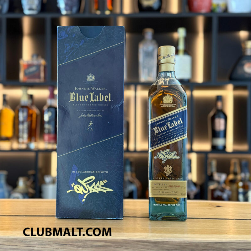 JOHNNIE WALKER BLUE LABEL QUICCS MAIQUEZ 70CL