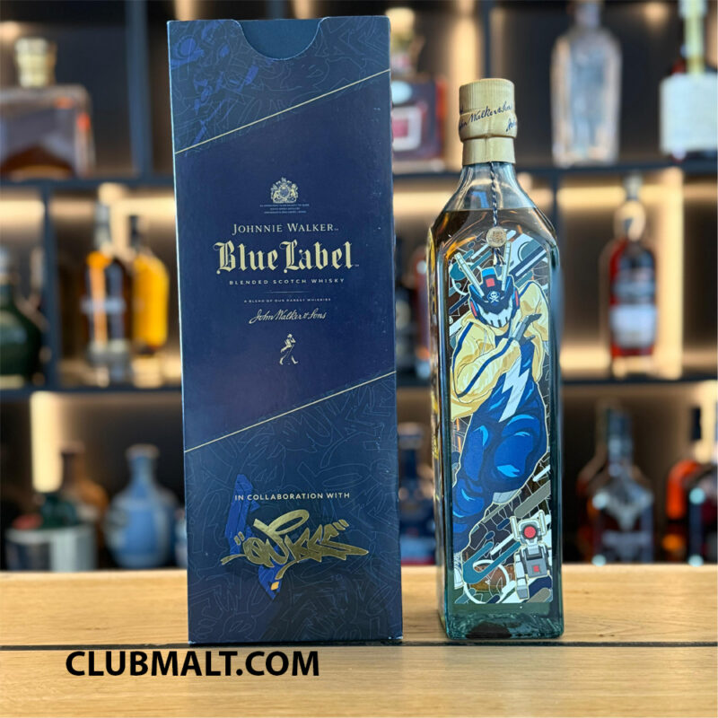 JOHNNIE WALKER BLUE LABEL QUICCS MAIQUEZ LIGHTNING 70CL