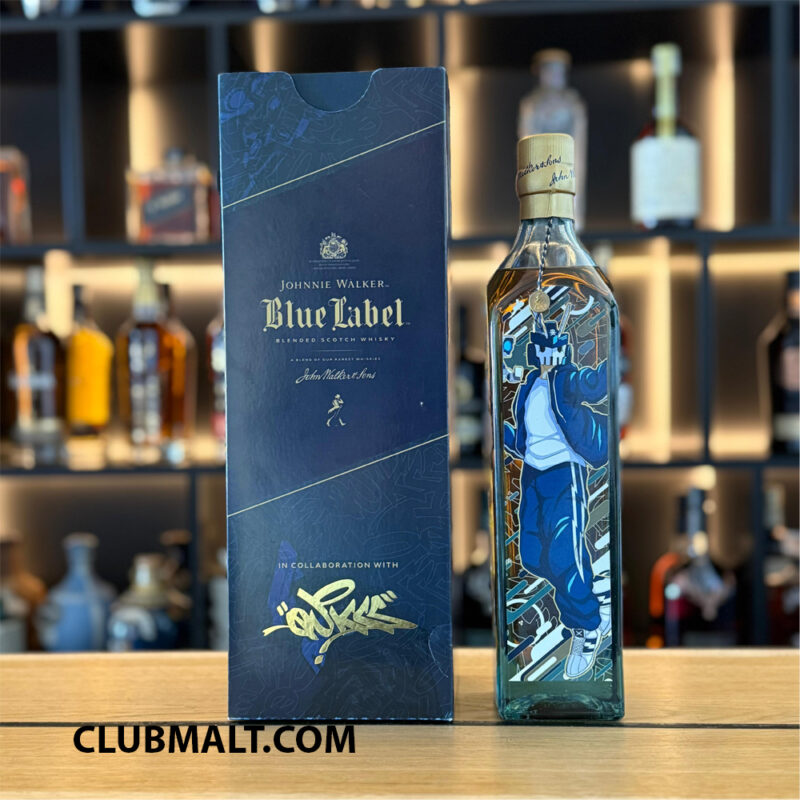 JOHNNIE WALKER BLUE LABEL QUICCS MAIQUEZ OG BLUE 70CL