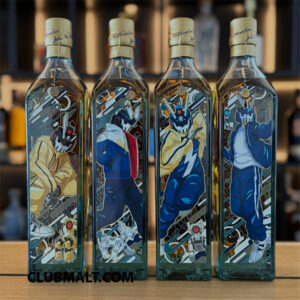 JOHNNIE WALKER BLUE LABEL QUICCS MAIQUEZ SET 4X70CL