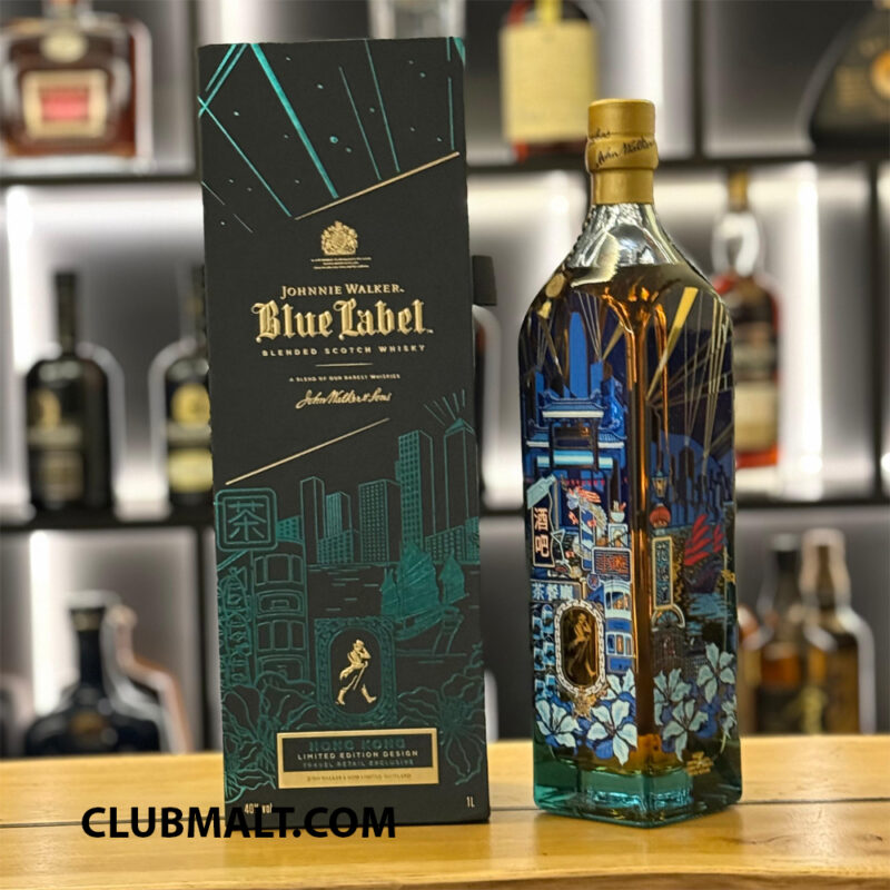 JOHNNIE WALKER BLUE LABEL HONG KONG LIMITED EDITION 1L