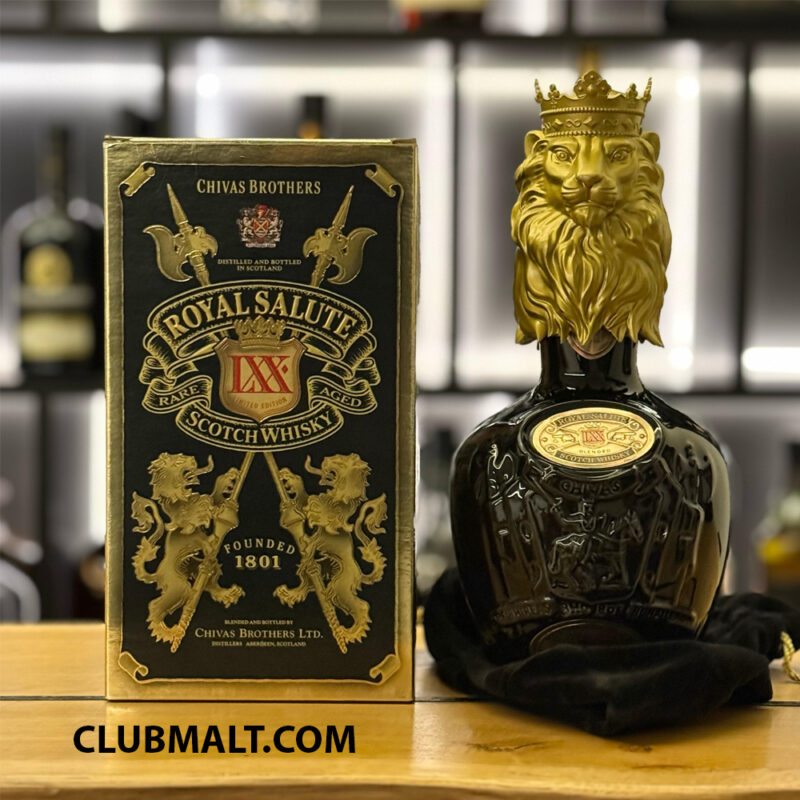 ROYAL SALUTE LXX BLENDED 21Y 70CL