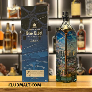 JOHNNIE WALKER BLUE LABEL SIGNAPORE 2220 - CITIES OF THE FUTURE 1L