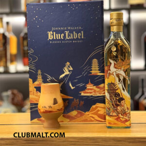 JOHNNIE WALKER BLUE LABEL DUNHUANG FAIRY 50CL (with 1 cup)