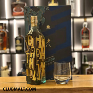 JOHNNIE WALKER BLUE LABEL HAPPY BIRTHDAY SPECIAL EDITION 75CL (with cup)