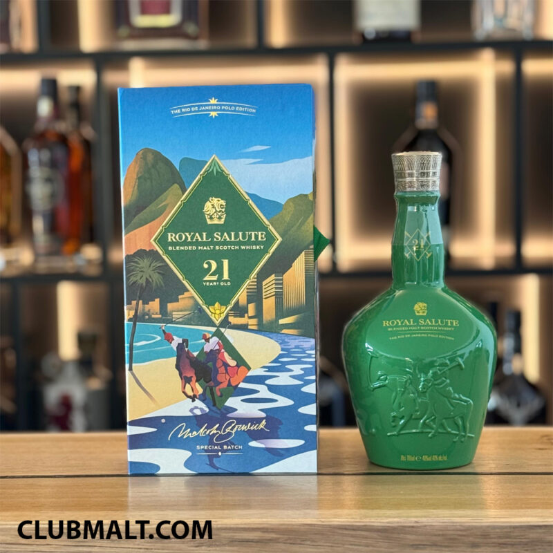ROYAL SALUTE THE RIO DE JANEIRO POLO EDITION 21Y 70CL