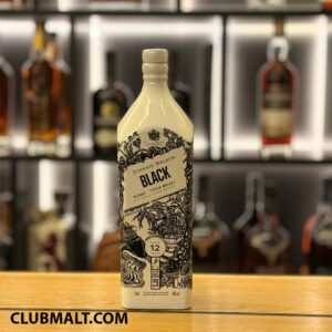 JOHNNIE WALKER BLACK LABEL AIR INK SAN JOSE COSTA RICA 12Y 75CL (Printing Damaged)